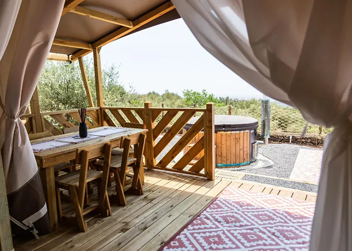 Koru Etna Glamping - Con Vasca Idromassaggio Privata Ragalna