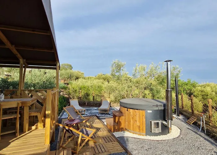 Koru Etna Glamping - Con Vasca Idromassaggio Privata Luxusní stan *